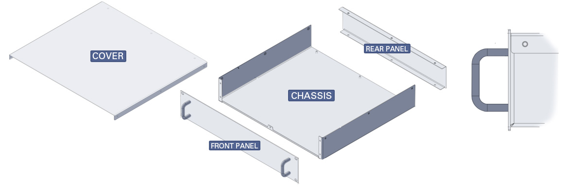 Custom Rackmount Enclosure diagram