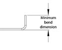 minimum bend diagram